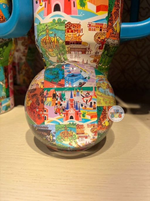 DLR/WDW - Vintage Park Maps & Brochure Icons - Paperweight