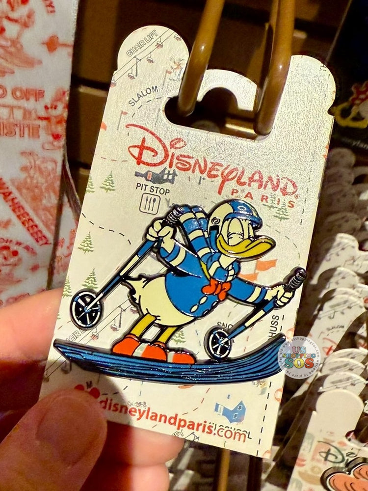 DLP - Mickey and Friends Skiing Pin 2025 - Donald