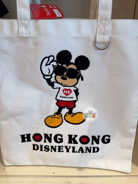 HKDL - Love Hong Kong Disneyland 2026 - Mickey Sunglasses Tote Bag