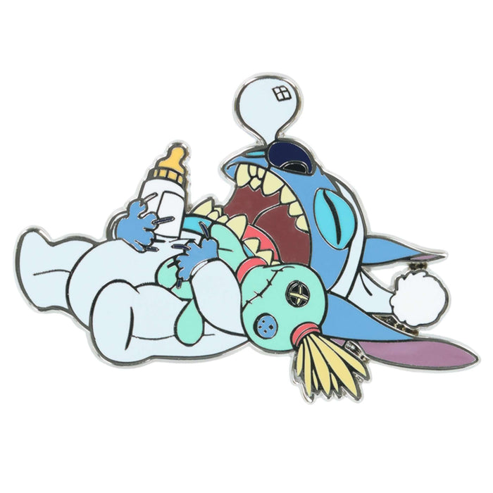 TDR - Stitch & Scrump ‘Sleeping’ Pin Badge (Release Date: Jun 4, 2026)