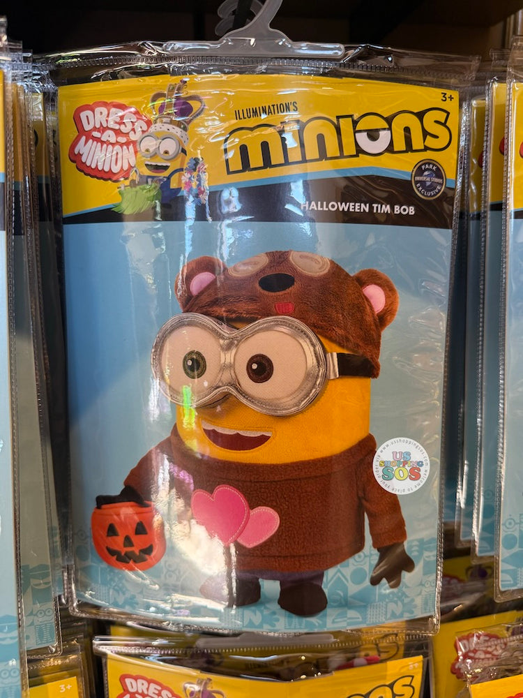 Universal Studios - Despicable Me Minions - Dress-A-Minion Halloween Tim Bob Costume