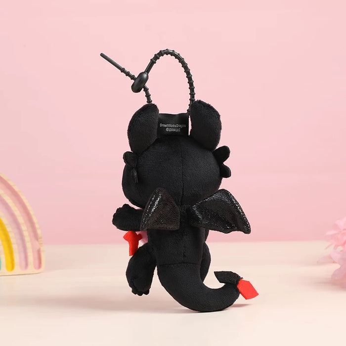Universal Studio Beijing - How to Train Your Dragon x Toothless with Heart Plush Keychain