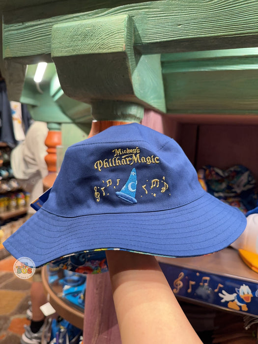 HKDL -  Mickey’s PhilharMagic 2 Sided Bucket Hat (Adults)