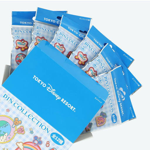 TDR - Tokyo Disney Resort "Park Map Motif" Pastel Color Collection - Mystery Pin Badge Whole Box(Release Date: Dec 11, 2025)