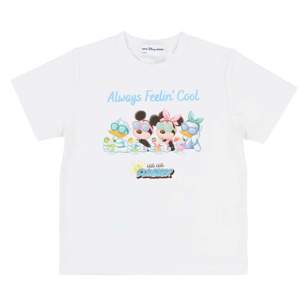 TDR - 2026 Mickey & Friends "Hello Hello Summer!!" Collection x  T Shirt for Kids (Release Date: Jun 11, 2026)