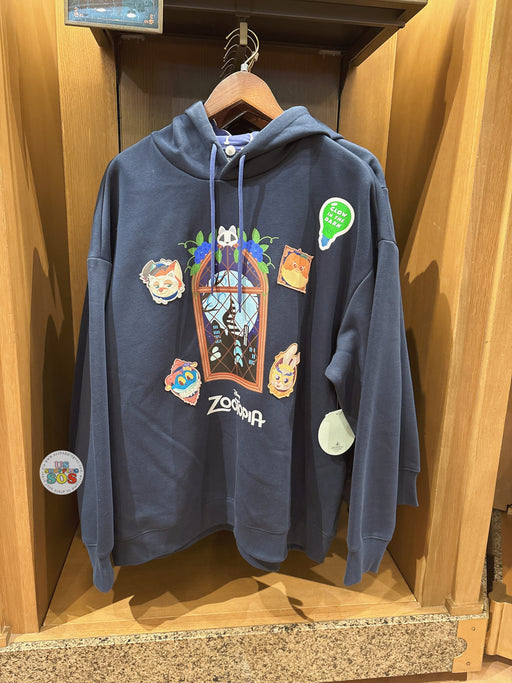 SHDL - 2026 Halloween Zootopia Collection x ‘Glow in the Dark’ Pullover Hoodie for Adults (Release Date: Oct 4, 2026)