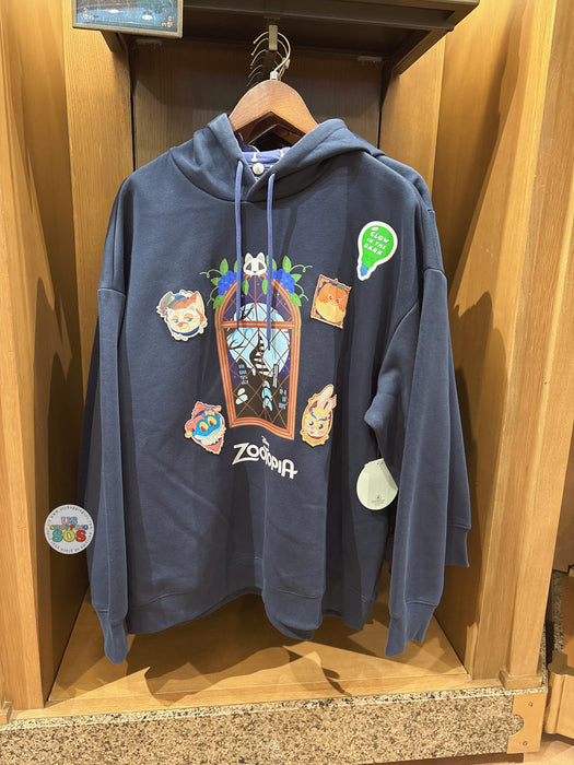SHDL - 2026 Halloween Zootopia Collection x ‘Glow in the Dark’ Pullover Hoodie for Adults (Release Date: Oct 4, 2026)
