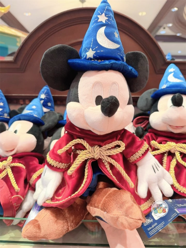 HKDL - Fantasia 2000 Sorcerer Mickey Plush Toy Shaped Shoulder Bag