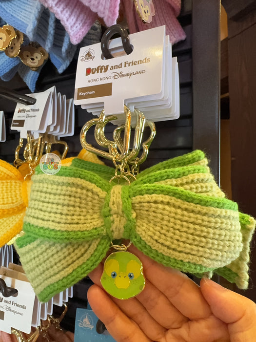 HKDL - 2026 Duffy and Friends Knitted Now with Charm Keychain x Olu Mel