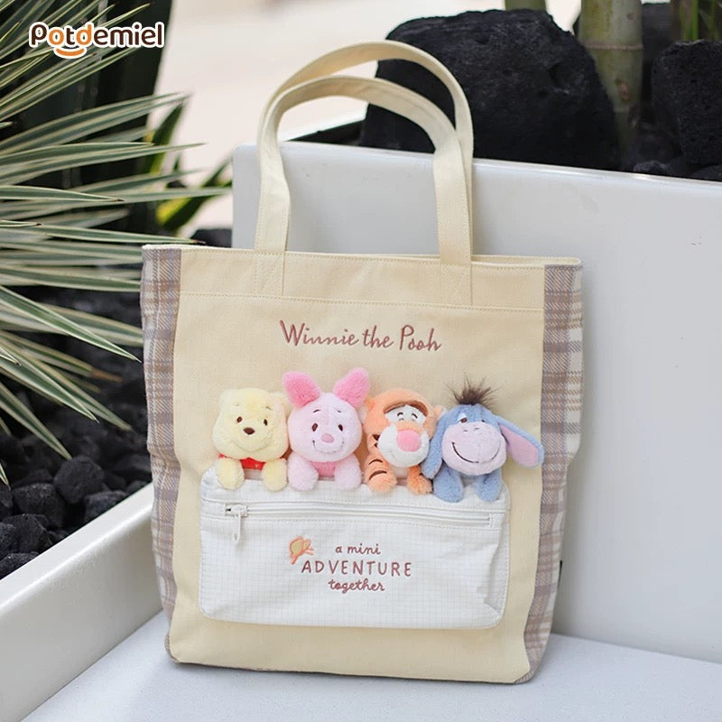 China Exclusive- Winnie the Pooh & Friends Tote Bag