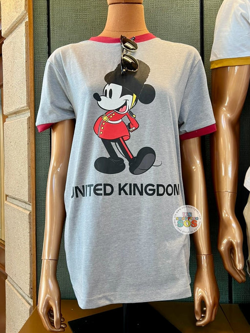 WDW - Epcot World Showcase - Mickey United Kingdom Ringer T-shirt (Adult)