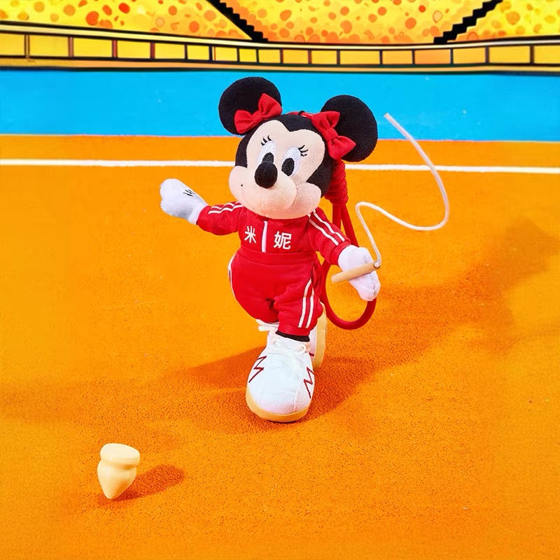 SHDS - 2026 Mickey & Friends Sport Field Collection x Minnie Mouse Plush Keychain (Release Date: Sep 30, 2026)
