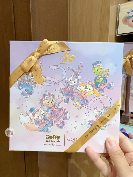 HKDL - 20th Anniversary Grand Celebration - Duffy & Friends GODIVA Premium Chocolate Set