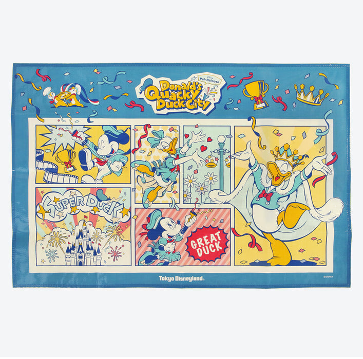 TDR - "Donald's Quacky Duck City" Collection - Picnie Sheet with Bag (Release Date: Apr 8)