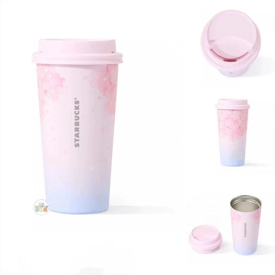 Starbucks China - Sakura Cherry Blossom 2025 x 12. Stainless Steel Tumbler 430ml (Release Date: Feb 11, 2025)