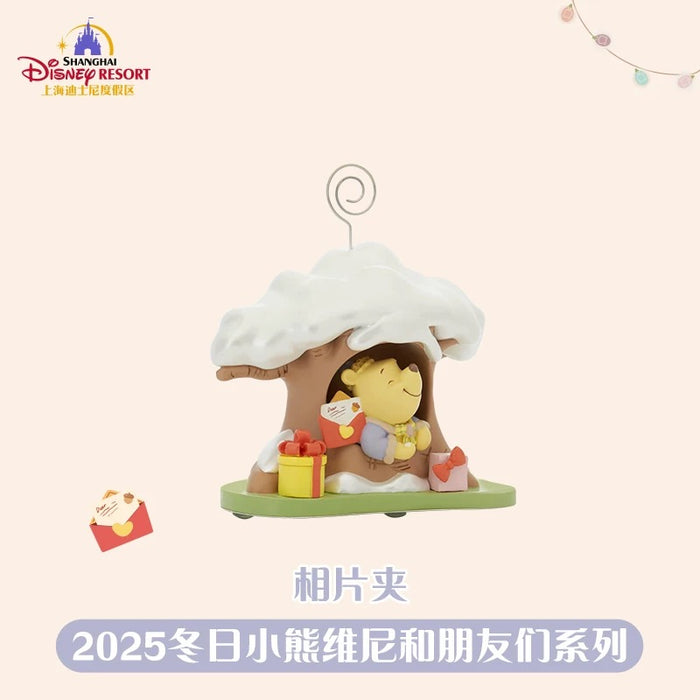 SHDL - 2025 Winnie the Pooh & Friends Winter Collection x Winnie the Pooh "Light Up" Memo/ Photo/Picture Clip