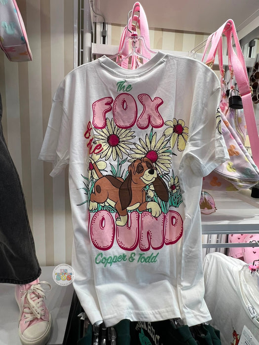 Disney x 2026 SkinnyDip Apparel Collection x “Fox and the Hound” T-Shirt with an Error (Adult)
