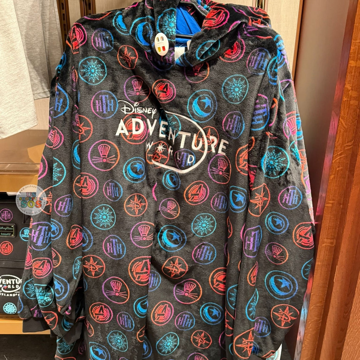 DLP - 2026 Disneyland Paris Disney Adventure World Over Hoodies