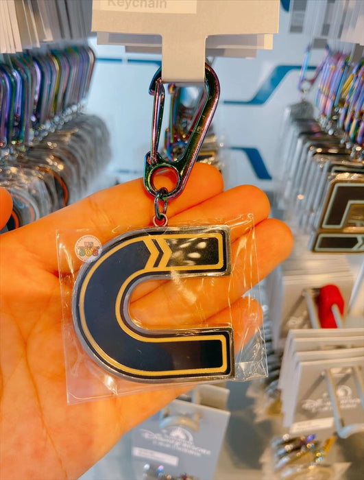 SHDL - Tron Lightcycle Power Run Mickey Mouse Alphabet Keychain x C