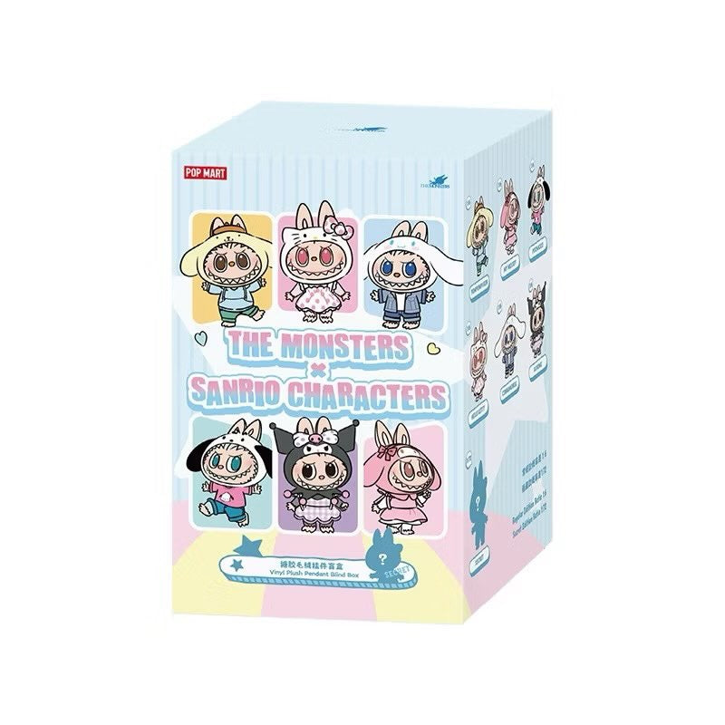 キャラクター POPMART Popmart x The Monsters x Sanrio Characters Vinyl Plush Keychain