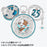 TDR - Tokyo DisneySea 25th Anniversary "Jubilee Rocket" Collection x Set of 4 Sparkling Peace