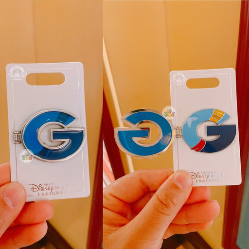 SHDL - Disney Character English Alphabet ‘G’ Genie Pin