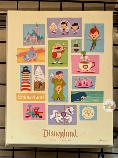DLR/WDW - Disney Art 2026 - “Fantasyland (Disneyland)” by Jerrod Maruyama