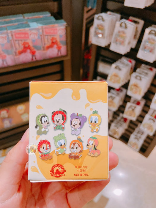 SHDL - Mickey Mouse & Friends Fruits Costume Secret Pin Box Set