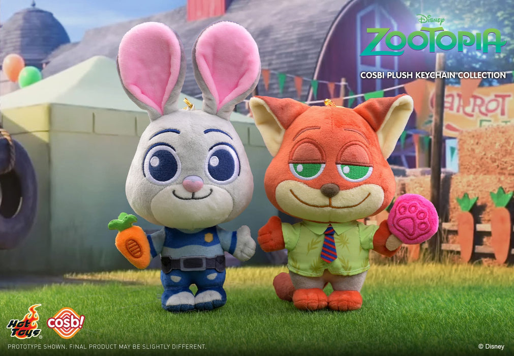 Hot Toy Cosbi - Zootopia 2 Blind Box Plush Keychain (Release Date: Oct 21, 2025)