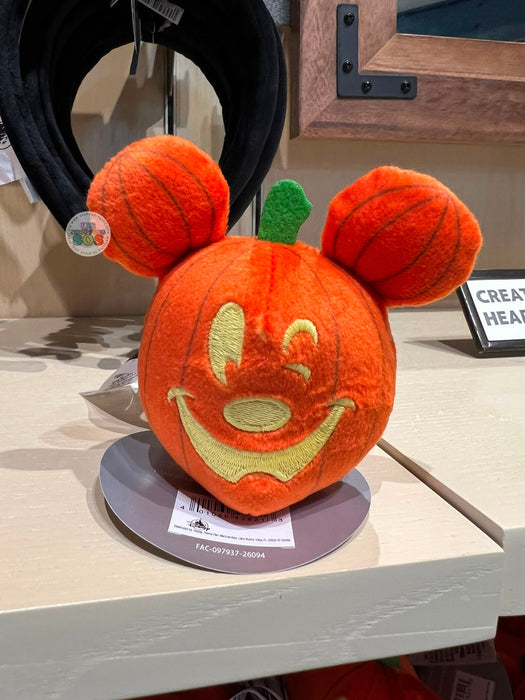 DLR/WDW - Halloween 2026 Mickey Mouse & Family Collection x Create Your Own Mickey Pumpkin Headband Plush