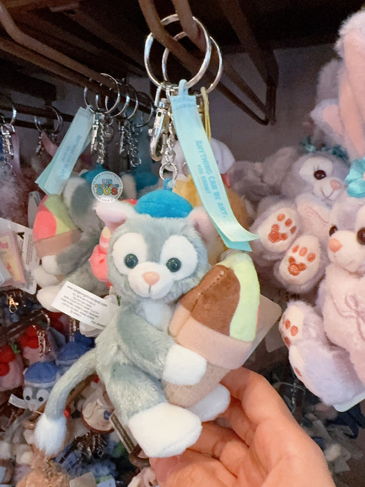 HKDL - Duffy & Friends x Gelatoni "Anything can be Art" Sitting Plush Keychain