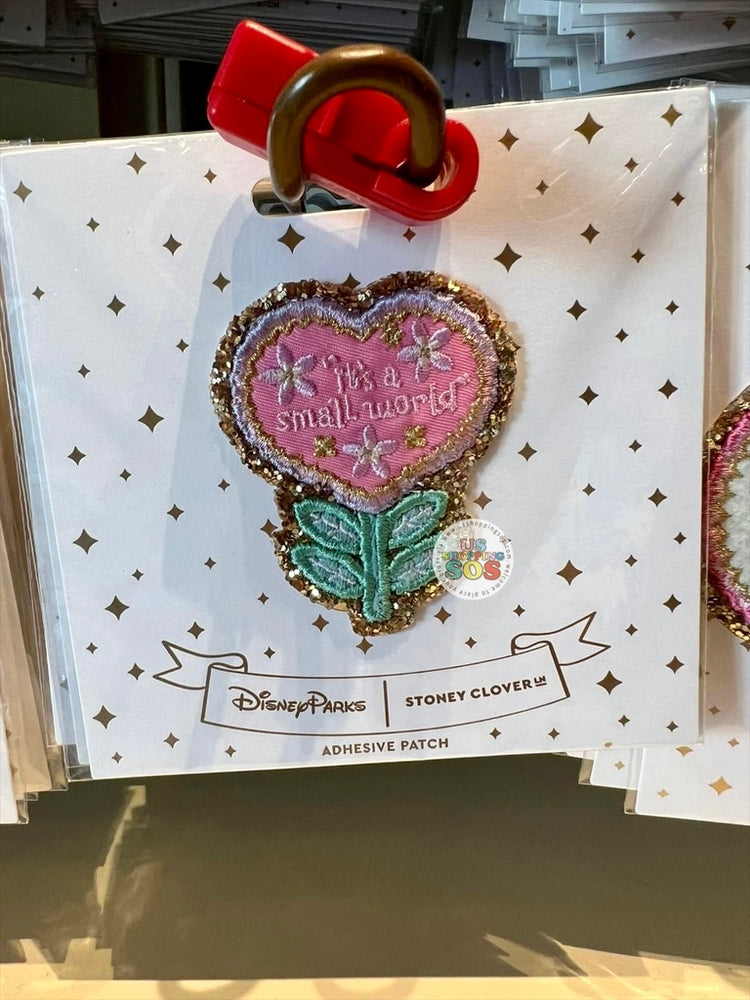 DLR/WDW - Stoney Clover Lane - It’s a Small World Heart Flower Patch
