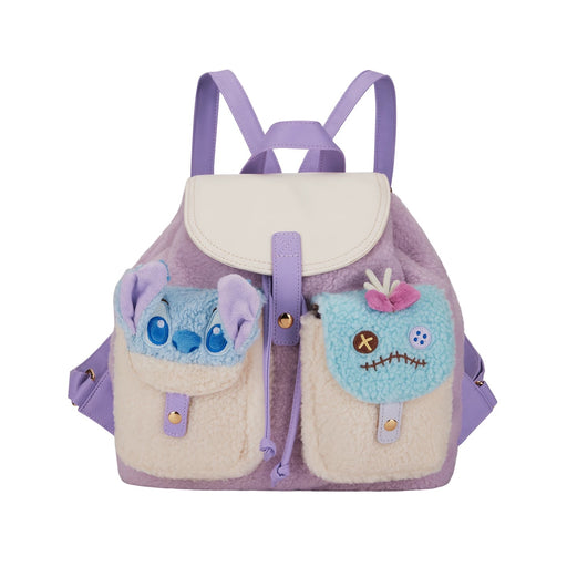 SHDS - 2025 Cute & Moving Fall Collection x Fluffy Stitch & Scrump Backpack (Release Date: Aug 26, 2025)