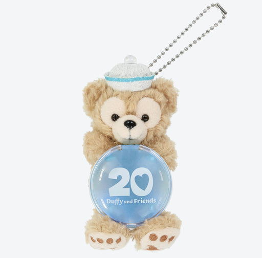 TDR - Duffy & Friends 20th Anniversary: Colorful Happiness x Duffy "Sitting" Plush Keychain (Release Date: Apr 8, 2025)