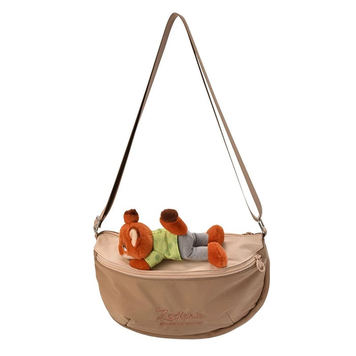 China Exclusive- Cute & Casual Laying Down Nick Wilde Shoulder Bag