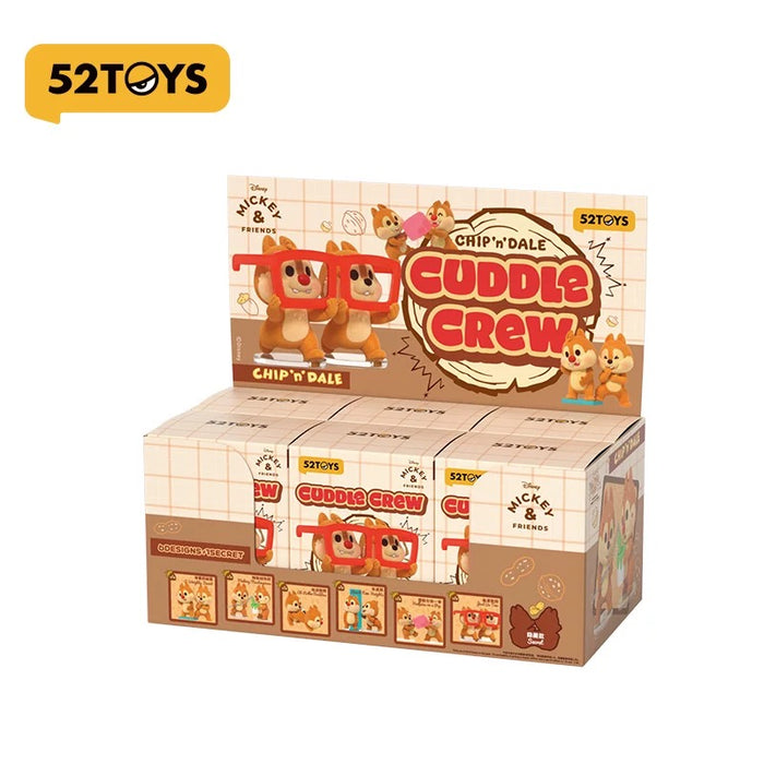 China Exclusive 52 Toys - Chip & Dale Cuddle Crew Plush Toy Blind Box (Release: May 14, 2026)