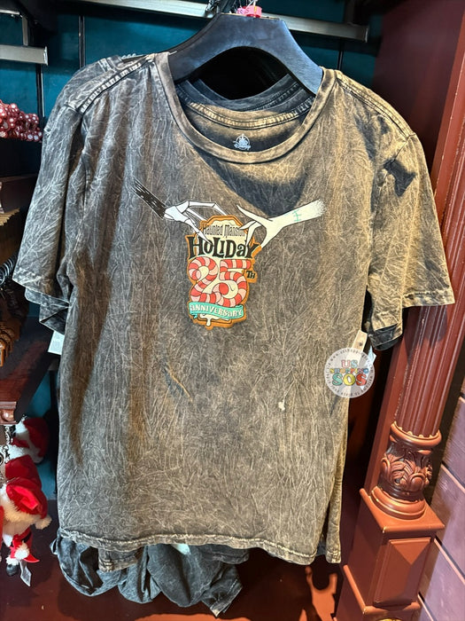 DLR/WDW - Haunted Mansion Holiday 25th Anniversary 2026 - Gingerbread Park Logo Tee (Adults)