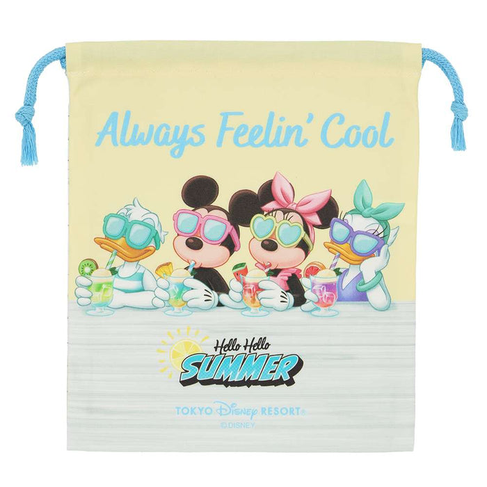 TDR - 2026 Mickey & Friends "Hello Hello Summer!!" Collection x Drawstring Bag (Release Date: Jun 11, 2026)