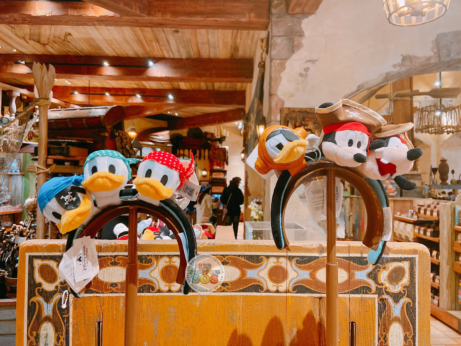 SHDL - Mickey & Friends Pirates Collection x Create Your Own Headband - Donald Duck Headband Plush