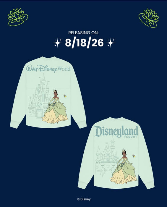 DLR/WDW - 2026 Disney Princess Tiana Spirit Jersey (Adults)