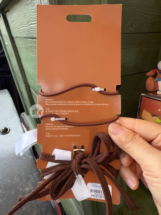 HKDL - 2026 Chip & Dale Grizzly Gulch Collection x Chip & Dale Hair Accessories Set of 3