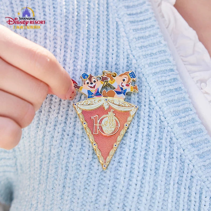 SHDL - 2026 Mickey, Duffy & Friends 10th Birthday Celebration Collection x Flag Shaped Magnets Blind Box (Release Date: Mar 20, 2026)