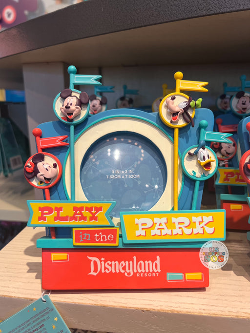 DLR - Disneyland Play in the Park 2024 - Mickey & Friends Photo Frame 3” x 3”