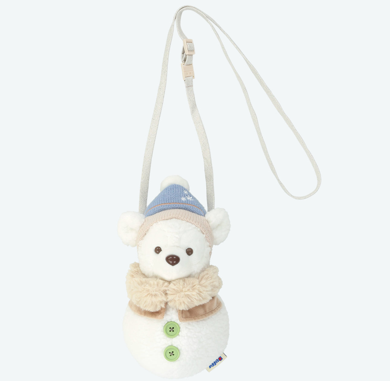 TDR - Duffy & Friends "Wintery Snowman" Collection x Fluffy Duffy Snowman Shaped Shoulder Bag (Release Date: Nov 4, 2025)