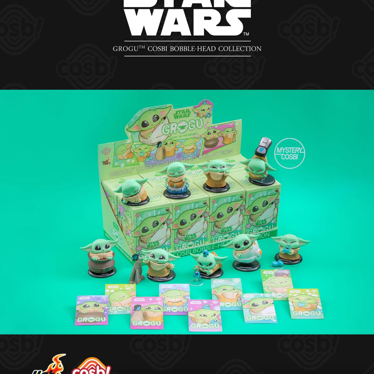 STAR WARS GROGU COSBI BOBBLE HEAD コレクション 490292970_1211809427623110_526