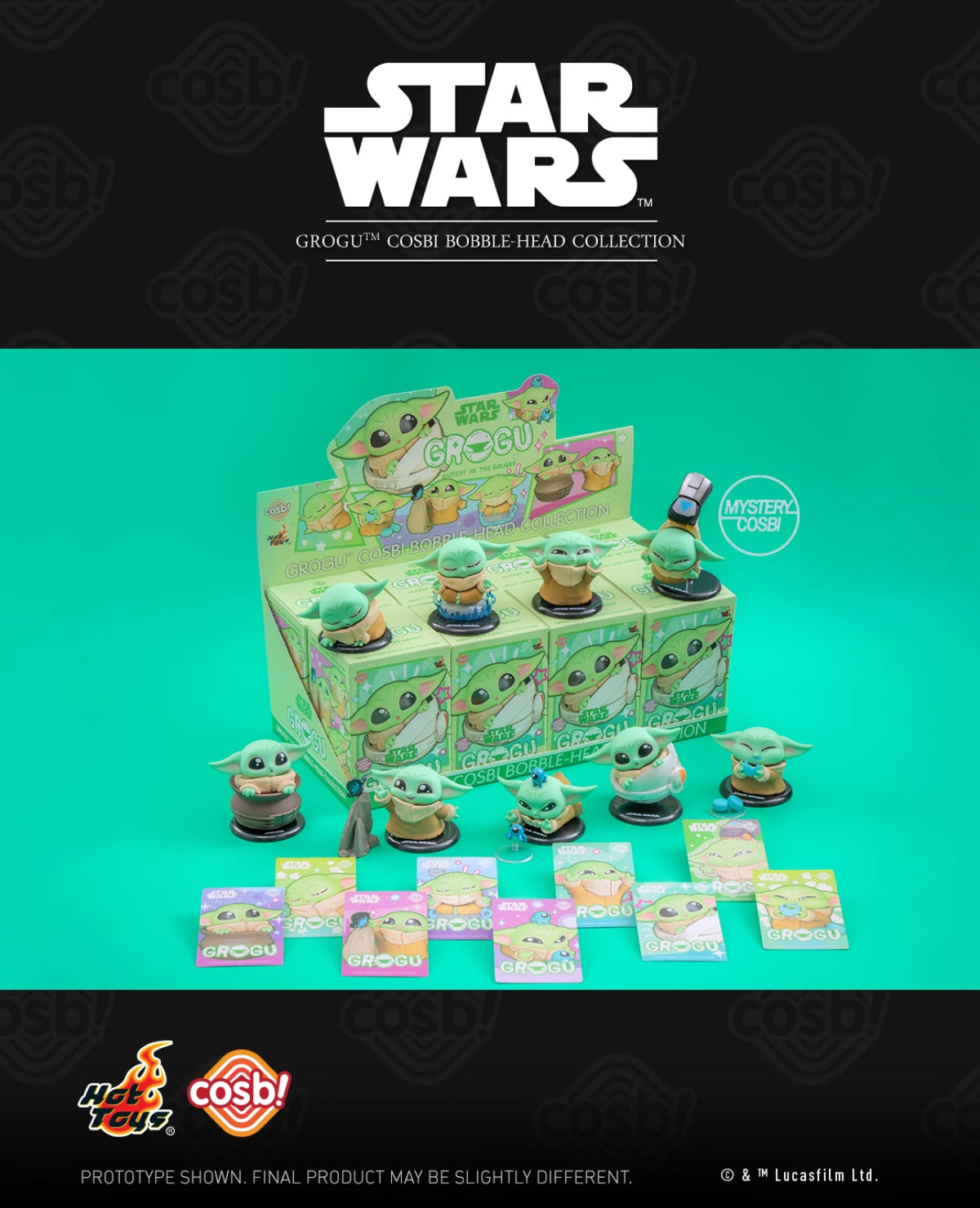 ポピポピ HotToys Star Wars Balloon Cosbi Bobble-Head Collection