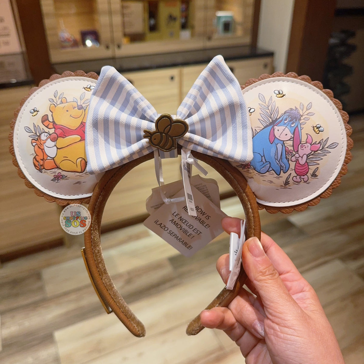 HKDL - 2026 Winnie the Pooh & Friends Loungefly Bee Bow 