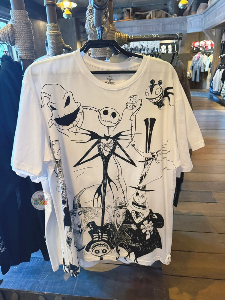 DLP - The Nightmare Before Christmas Family T Shirt for Adults