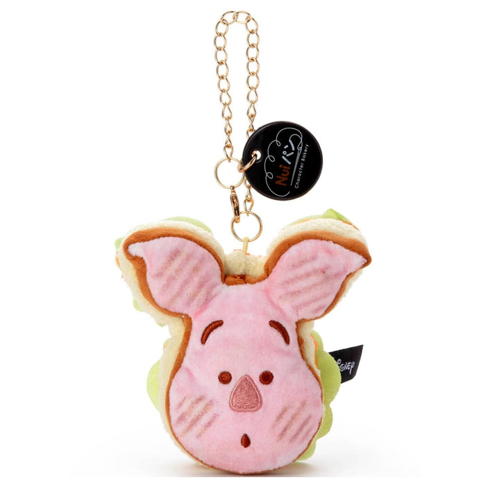 Japan Takara Tomy - Nui Pan Sandwich Piglet Plush Keychain (Release Date: Feb 15, 2025)