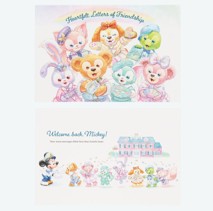 TDR - Duffy & Friends "Heartfelt Letters of Friendship" Collection x Postcard & Stickers (Release Date: Jan 8, 2026)